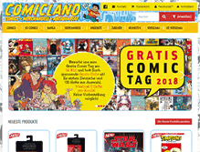 Tablet Screenshot of comicland.de